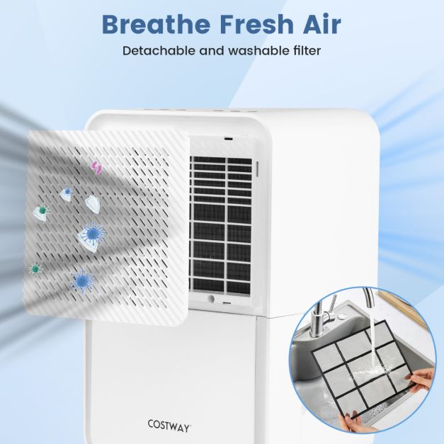 15 L Dehumidifier for Home with 4 Modes and 24H Timer