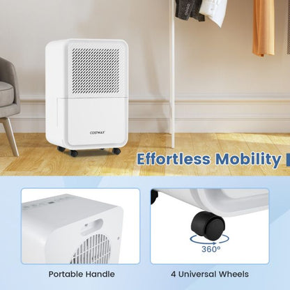 15 L Dehumidifier for Home with 4 Modes and 24H Timer