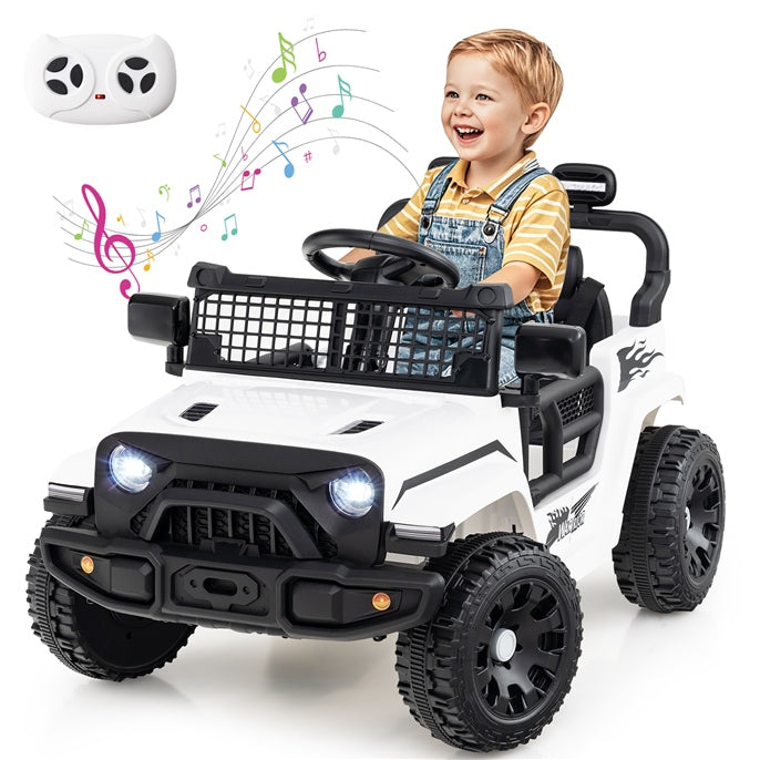 12V Kids Ride on Truck Car with Remote Control for Kid Over 3 Years Old