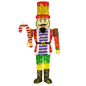 Lighted Nutcracker Soldier, Outdoor 3D Christmas Decoration with LED Lights