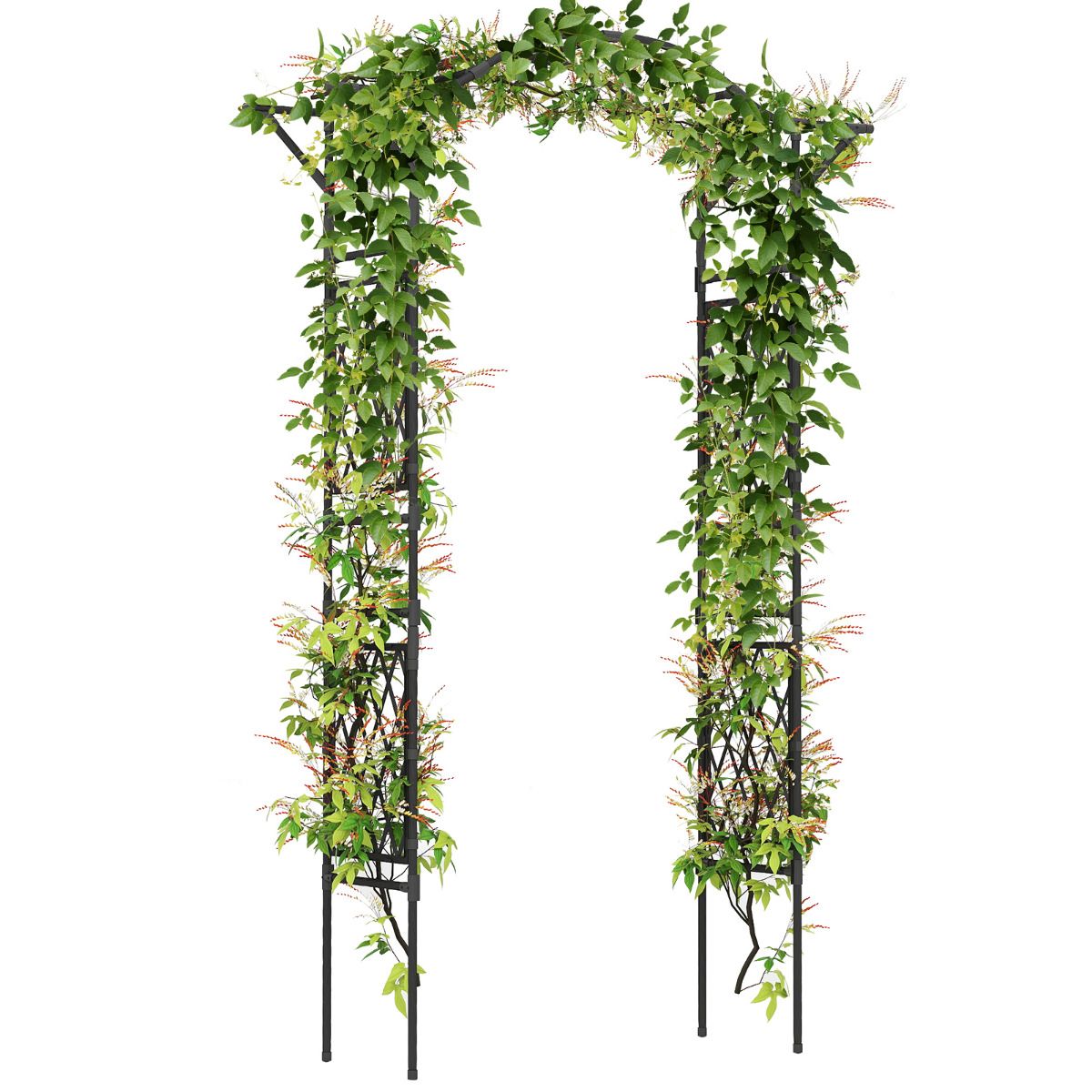170 x 210 cm Garden Arch Trellis for Climbing Plants