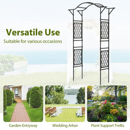 170 x 210 cm Garden Arch Trellis for Climbing Plants