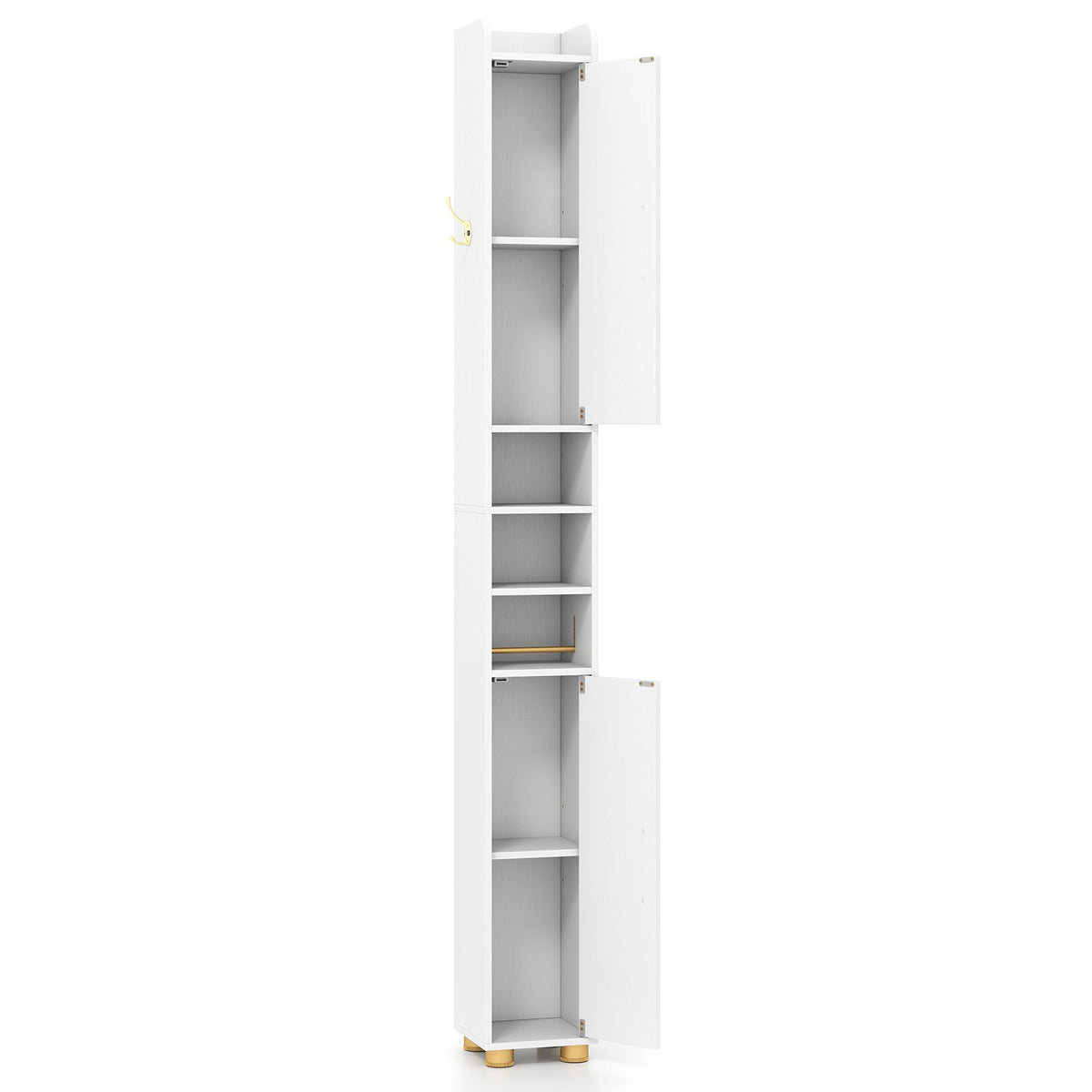 Tall Bathroom Cabinet, Slim Bathroom Storage