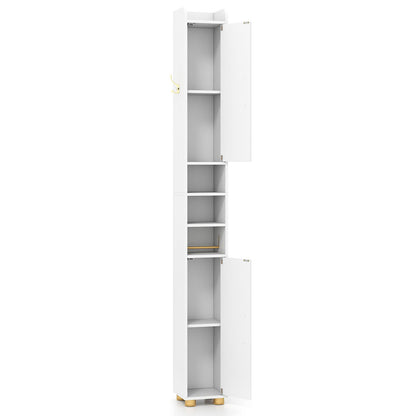 Tall Bathroom Cabinet, Slim Bathroom Storage
