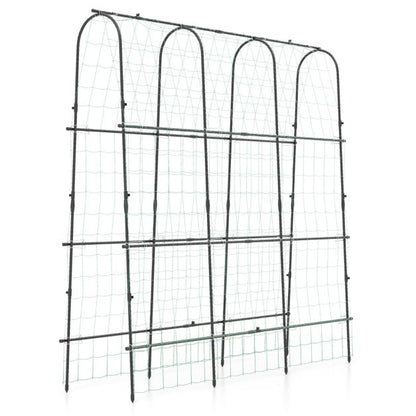 180 x 180 cm U-Shaped Garden Arched Trellis for Climbing Plants