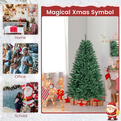 180cm Artificial Christmas Tree with PVC Branch Tips