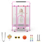 55”/61” Kids Trampoline, 6 in 1 Toddler Trampolines