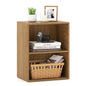 2-Cube Bookcase Floor Standing Open Bookshelf with 5-Position Adjustable Shelf