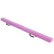 210 CM Folding Balance Beam with Removable Suede Cover and Non-slip Bottom