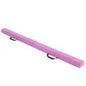 210 CM Folding Balance Beam with Removable Suede Cover and Non-slip Bottom