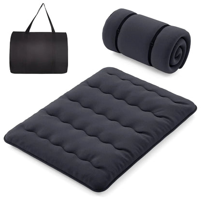 Japanese Floor Mattress with Washable Cover and Carry Bag