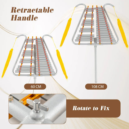 29 Note Bell Lyre for Marching Band with Aluminum Keys