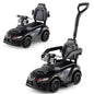 3 in 1 Ride on Push Car, Licensed Toyota Stroller Sliding Walking Car with Handle