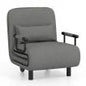 3-in-1 Convertible Sofa Bed with 5-Position Adjustable Backrest