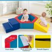 3-Piece Baby Foam Climbing Blocks Indoor Climb and Crawl Activity Play Set