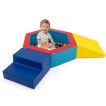 3-Piece Baby Foam Climbing Blocks Indoor Climb and Crawl Activity Play Set