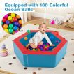 3-Piece Baby Foam Climbing Blocks Indoor Climb and Crawl Activity Play Set