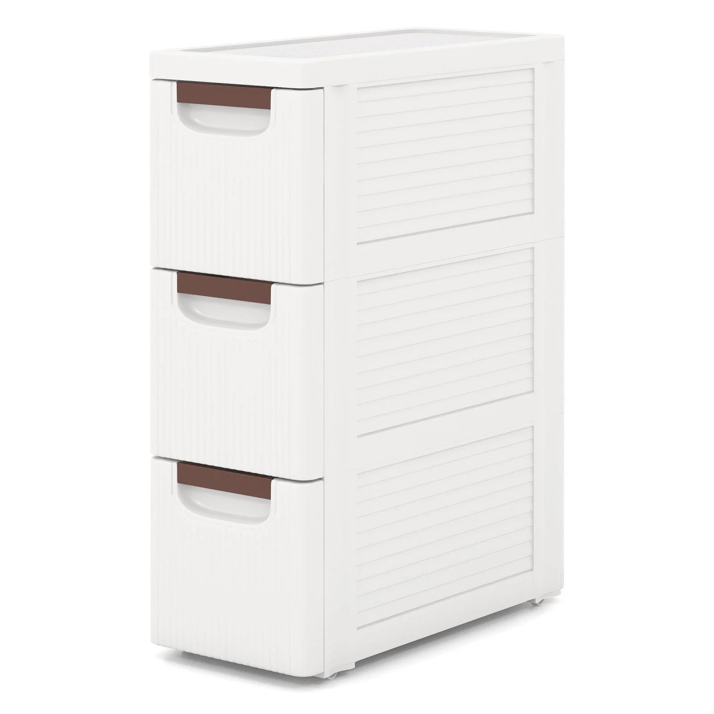 3/4/5/6-Drawer Narrow Storage Cabinet for Small Space