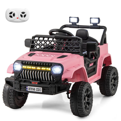 12V Kids Ride on Truck Battery Powered Car with Parental Remote