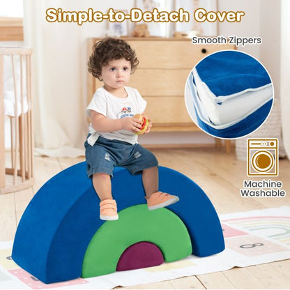 3 Piece Toddlers Climbing Toys with Elastic Filling