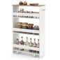 GiantexUK 4-Tier Kitchen Storage Trolley
