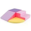 4-Piece Climb and Crawl Foam Block Play Set for Infant Baby
