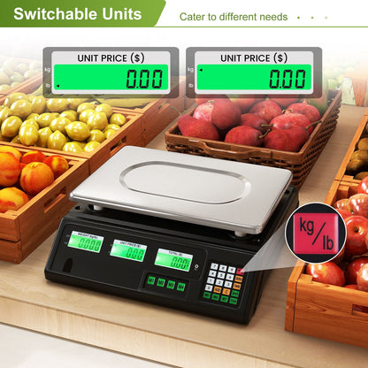 40kg Price Computing Scale with Counting Function
