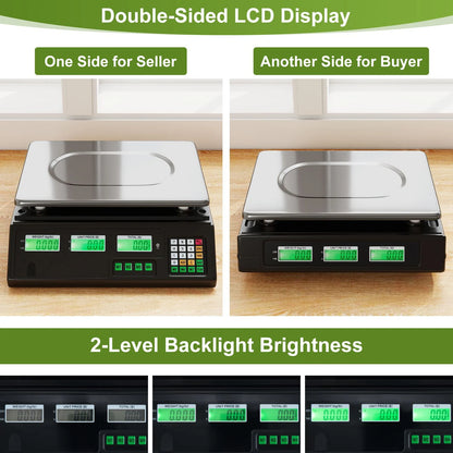 40kg Price Computing Scale with Counting Function