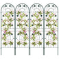 2/4 Pack Garden Trellis, 180/220 x 50cm Galvanized Steel Trellis for Climbing Plants