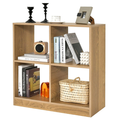 4-cube Wooden Storage Cabinet with Anti-Toppling Device