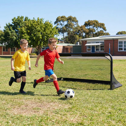 3 x 2 /5 x 3 FT Foldable Soccer Goal for Kids with Net and Ground Stakes
