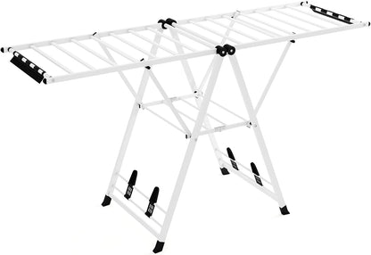 Indoor Outdoor Freestanding Metal Laundry Rack (184x56x99-168cm)