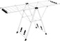 Indoor Outdoor Freestanding Metal Laundry Rack (184x56x99-168cm)