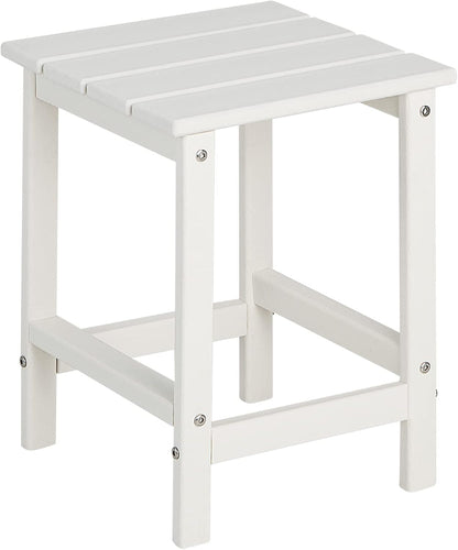 All Weather HDPE Square Adirondack Table Garden Coffee Table