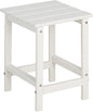 All Weather HDPE Square Adirondack Table Garden Coffee Table