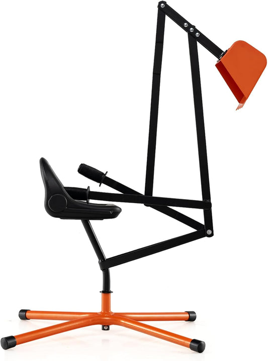 Children Construction Excavator with 2-Handed Controls & 360° Rotatable Function
