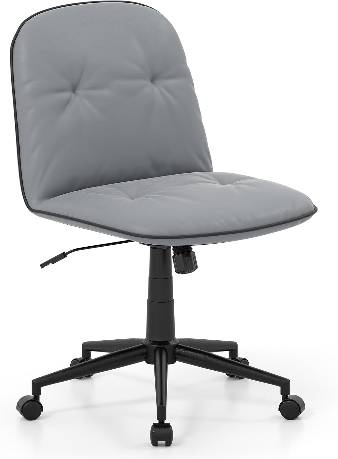 Home Office Office Chair, PU Leather Desk Chair with Rocking Function