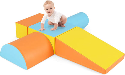 5-Piece Soft Waterproof Kids Climb and Crawl Activity Playset