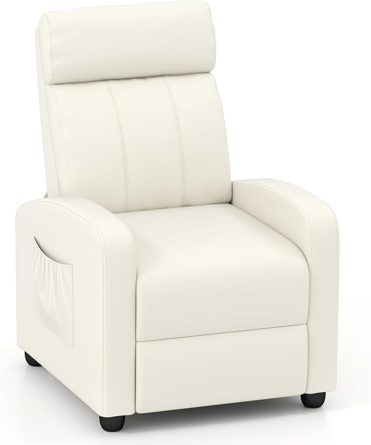 Recliner Armchair with Reclining Function and Adjustable Leg Rest