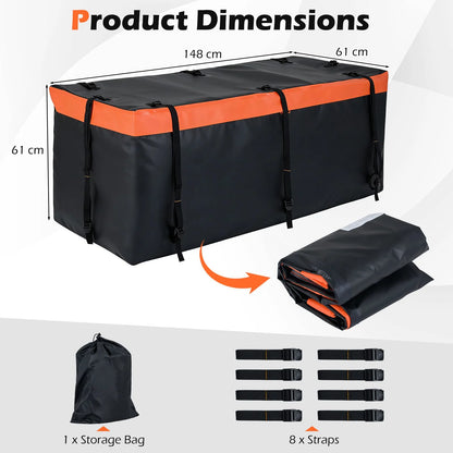 455/550L Hitch Mount Cargo Carrier Bag