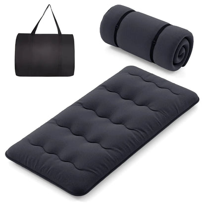 Japanese Floor Mattress with Washable Cover and Carry Bag