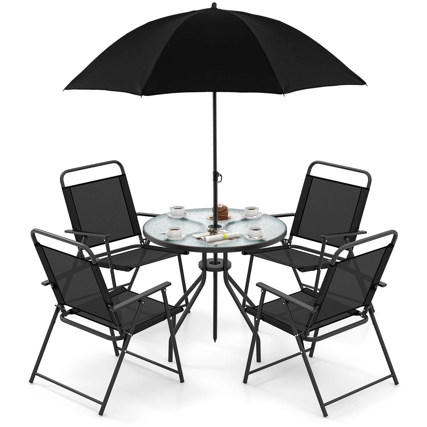 GiantexUK 6 Piece Patio Dining Set