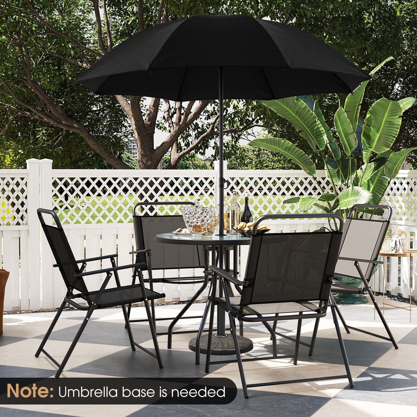 GiantexUK 6 Piece Patio Dining Set