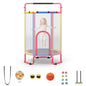 55”/61” Kids Trampoline, 6 in 1 Toddler Trampolines