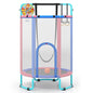 55”/61” Kids Trampoline, 6 in 1 Toddler Trampolines