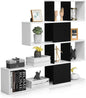 Wooden Display Bookshelf Corner Rack