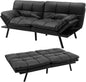 2 Seater Convertible Sofa Bed with Reclining Backrest