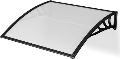 100 x 100cm Polycarbonate Door Awning Canopy