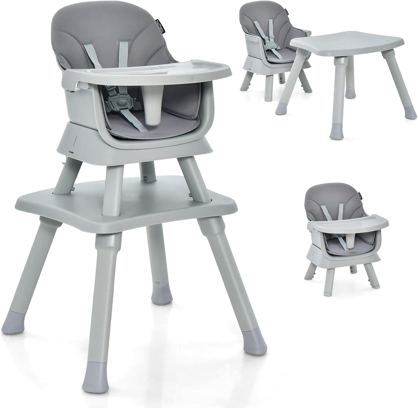 6 in 1 Convertible High Chairs for Babies and Toddlers