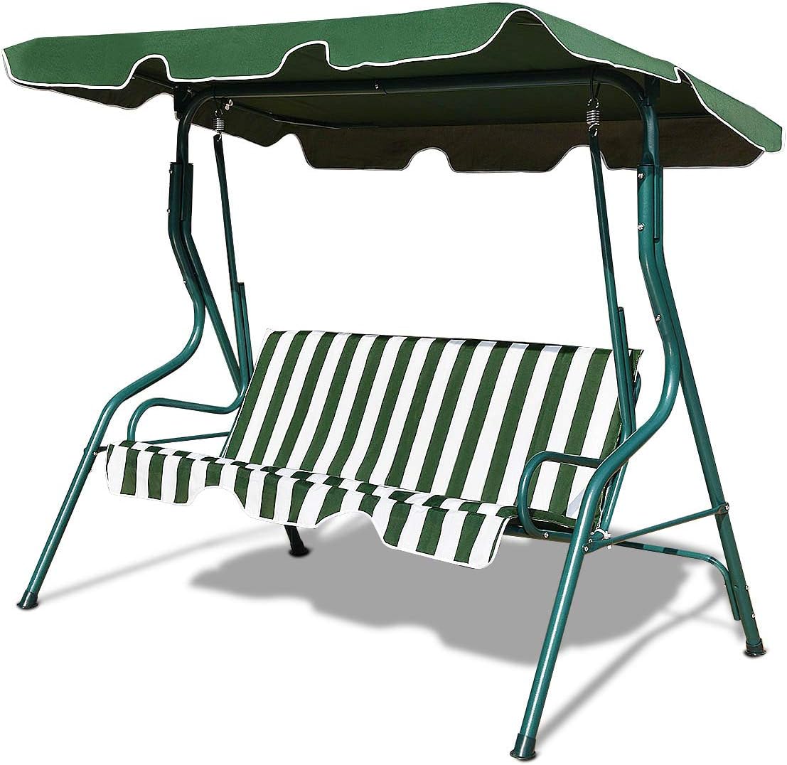 Outdoor 3 Seater Garden Swing Chair